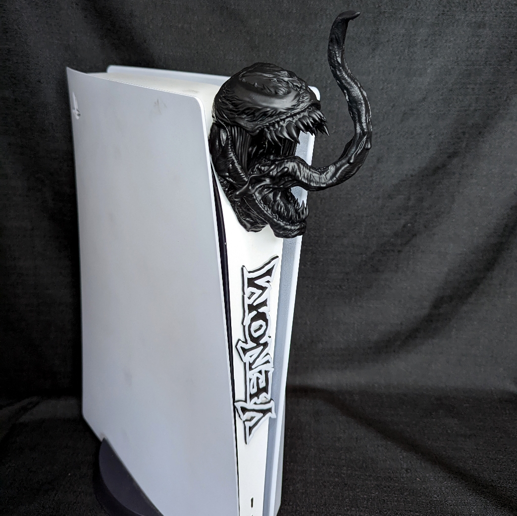 Venom Playstation 5 Decal Unpainted